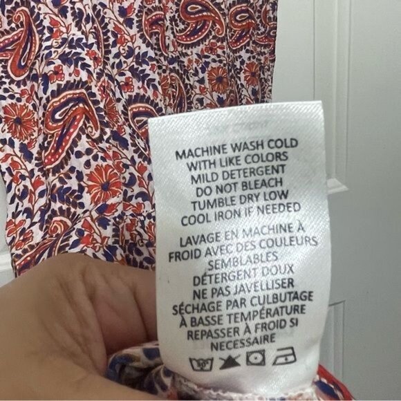 Veronica Beard Red and Purple Midi Dress - Picture 12 of 16